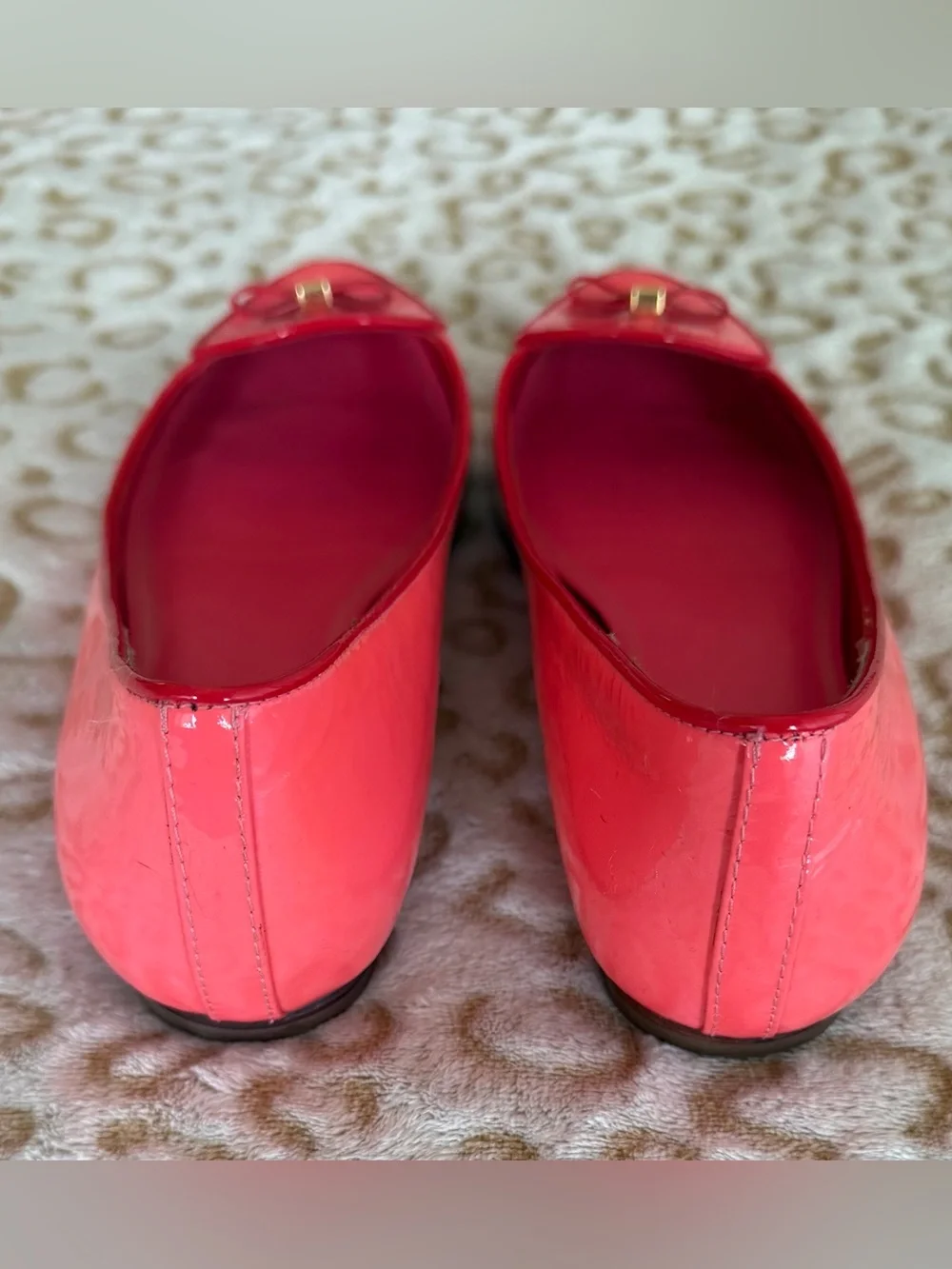 Tory Burch Dakota Leather Bow Slip On Loafer Flat Women’s Size: 10M